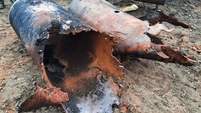 У Харкові під обстрілами відремонтували газопровід, пошкоджений снарядом