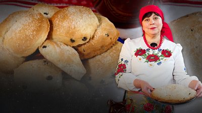 Рецепт коржів з чорницями