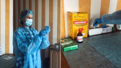 36 працівників ринку вакцинувалися від COVID-19 в Ужгороді 36 працівників ринку вакцинувалися від COVID-19 в Ужгороді