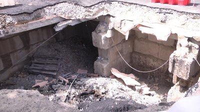 Знайшли причину провалля на вулиці Перемоги у Житомирі Знайшли причину провалля на вулиці Перемоги у Житомирі
