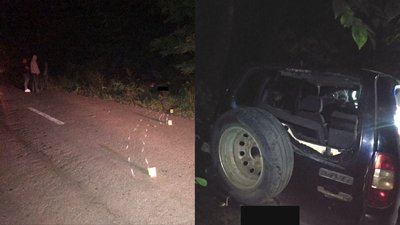 На Рівненщині перекинулось авто з трьома чоловіками усередині, один – загинув На Рівненщині перекинулось авто з трьома чоловіками усередині, один – загинув