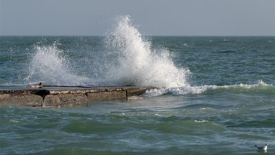 Хвилі на морі