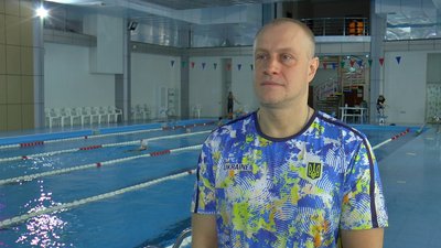 Полтавський спортсмен Любомир Лемешко готується до чемпіонату України з плавання Полтавський спортсмен Любомир Лемешко готується до чемпіонату України з плавання