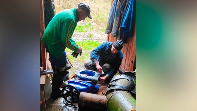 Водоканал, засувка, водогінна мережа