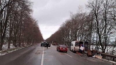 На Вінниччині у ДТП травмувалися дві людини