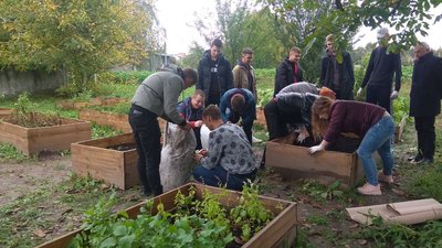 На міському городі у Луцьку висадили ягідні кущі На міському городі у Луцьку висадили ягідні кущі