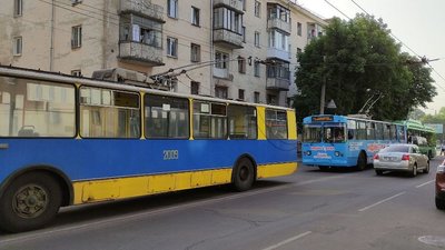 У Житомирі на трьох вулицях не працювали тролейбуси