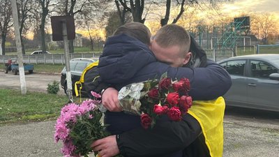 Зустріли з полону захисника на Черкащині
