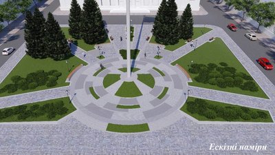 У Житомирі почали підготовку до встановлення 50-метрового флагштока із державним прапором У Житомирі почали підготовку до встановлення 50-метрового флагштока із державним прапором