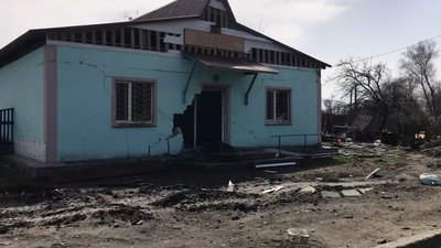 Зруйновані школа, дитсадок та мародерство: місяць російської окупації у Новобасанській громаді Зруйновані школа, дитсадок та мародерство: місяць російської окупації у Новобасанській громаді
