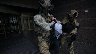 Напад на банк у Києві: правоохоронці відкрили фактову справу про теракт
