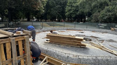 У Полтаві планують запустити фонтан в Петровському парку У Полтаві планують запустити фонтан в Петровському парку