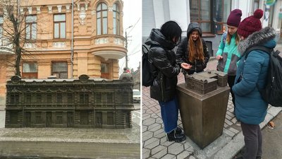 У Кропивницькому встановили об’ємну мінікопію пам’ятки архітектури