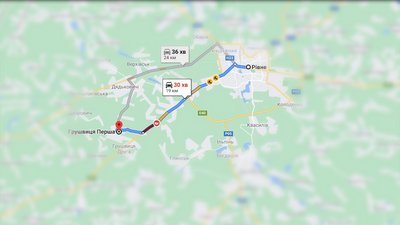 Неподалік Рівного зіткнулось два авто, є загиблий і травмовані
