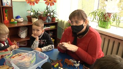 У Житомирі для працівників дитсадка та його вихованців провели навчання з евакуації