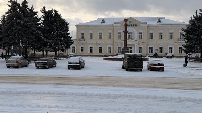 Ожеледиця на вулицях Подільська
