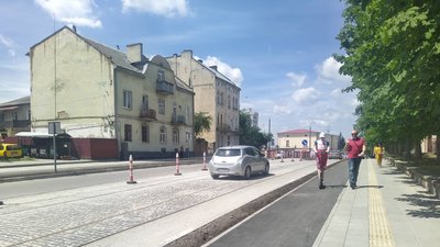 Ділянку на вулиці Шевченка відкрили для проїзду Ділянку на вулиці Шевченка відкрили для проїзду