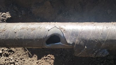 На Полтавщині через пошкодження труби частина будинків залишилася без газу На Полтавщині через пошкодження труби частина будинків залишилася без газу