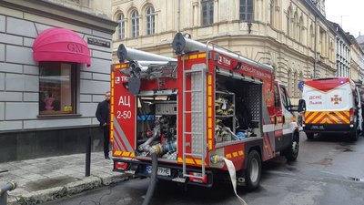 Пожежа на вулиці Дудаєва Пожежа на вулиці Дудаєва