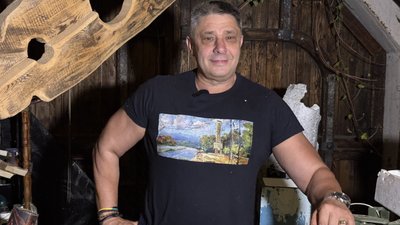Сергій Сметанкін і його майстерня у Слов'янську