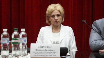 Вікторія Клименко, директорка обласного Департаменту охорони здоров’я Вікторія Клименко, директорка обласного Департаменту охорони здоров’я
