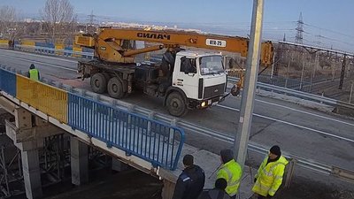 Відновлений після обвалу міст під Харковом планують знову закрити на ремонт