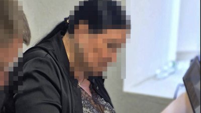 Підозрювана жінка з Луганська