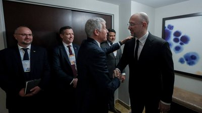Денис Шмигаль та Кріс Райт