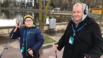 Скандинавська ходьба як профілактика захворювань: у Тернополі організували "Здорову прогулянку" Скандинавська ходьба як профілактика захворювань: у Тернополі організували "Здорову прогулянку"