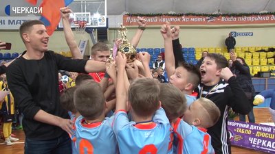 Всеукраїнський новорічний кубок з футзалу серед 9-річних юнаків завершився у Черкасах