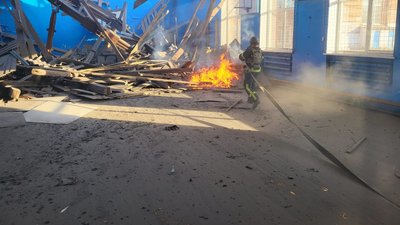 Наслідки російських обстрілів Куп'янська, Харківська область Наслідки російських обстрілів Куп'янська, Харківська область