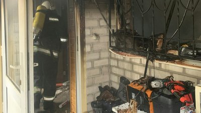 На Херсонщині горів приватний будинок На Херсонщині горів приватний будинок