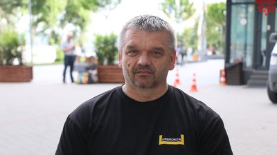 Гвардієць бригади "Червона Калина" Василь Курилович на псевдо "Батя"