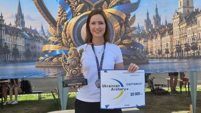 лучниця Анастасія Павлова
