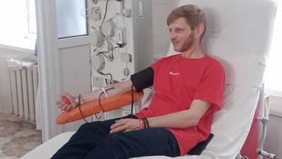 "Це корисно для ментального здоров'я": історія миколаївського донора крові "Це корисно для ментального здоров'я": історія миколаївського донора крові