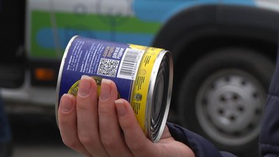 Хмельницький екобус приймає матеріали для окопних свічок