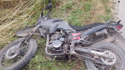 Мотоцикл після ДТП