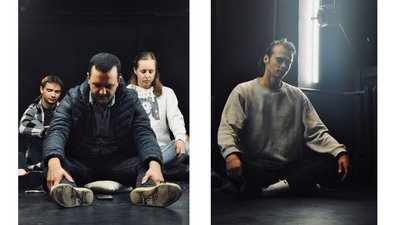 Фоторепортаж: як створюється п'єса у театрі "Золоті ворота"