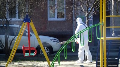У Житомирі не використовують для дезінфекції вулиць аерозольні генератори У Житомирі не використовують для дезінфекції вулиць аерозольні генератори