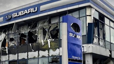 пошкоджений автосалон Subaru 27 жовтня 2026