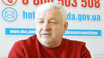 Володимир Шинкаренко, головний лікар Запорізької обласної інфекційної клінічної лікарні Володимир Шинкаренко, головний лікар Запорізької обласної інфекційної клінічної лікарні