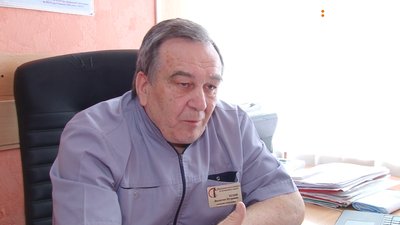 Завідувач відділенням анестезіології обласної лікарні Валентин Білий Завідувач відділенням анестезіології обласної лікарні Валентин Білий
