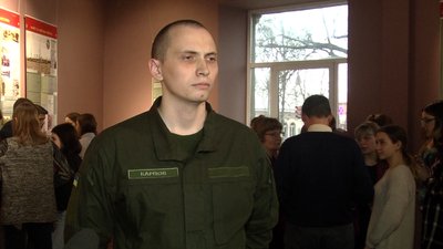 солдат Національної гвардії України Ярослав Карпов