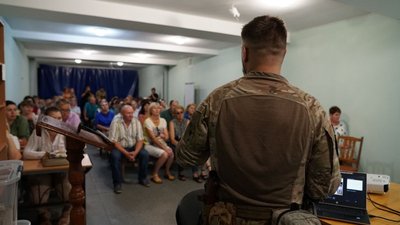 У Краснопільській громаді на Сумщині влаштували уроки мінної безпеки