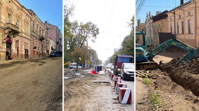Ремонт вулиць Заньковецької та Фучика у Чернівцях не завершили до визначених термінів