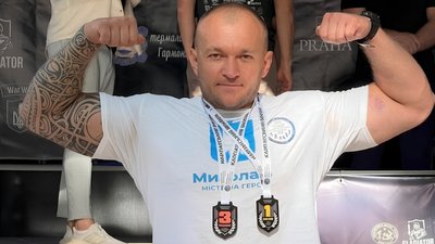 Миколаївський ветеран Дмитро Сабін 