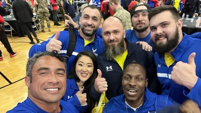 Як попри поранення нацгвардієць з Харкова виграв змагання в США Як попри поранення нацгвардієць з Харкова виграв змагання в США