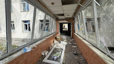 Обстріл школи мистецтв у Костянтинівці