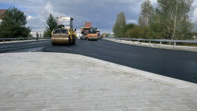 На Волині завершують ремонт дороги під’їздах до митного пункту пропуску "Ягодин — Дорогуськ" На Волині завершують ремонт дороги під’їздах до митного пункту пропуску "Ягодин — Дорогуськ"