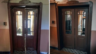 У Львові відреставрували двері-віяло на вулиці Тарнавській У Львові відреставрували двері-віяло на вулиці Тарнавській